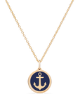 MINI ANCHOR CHARM 14k gold vermeil